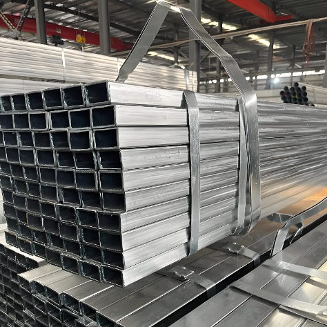 সূক্ষ্ম galvanized বর্গক্ষেত্র টিউব